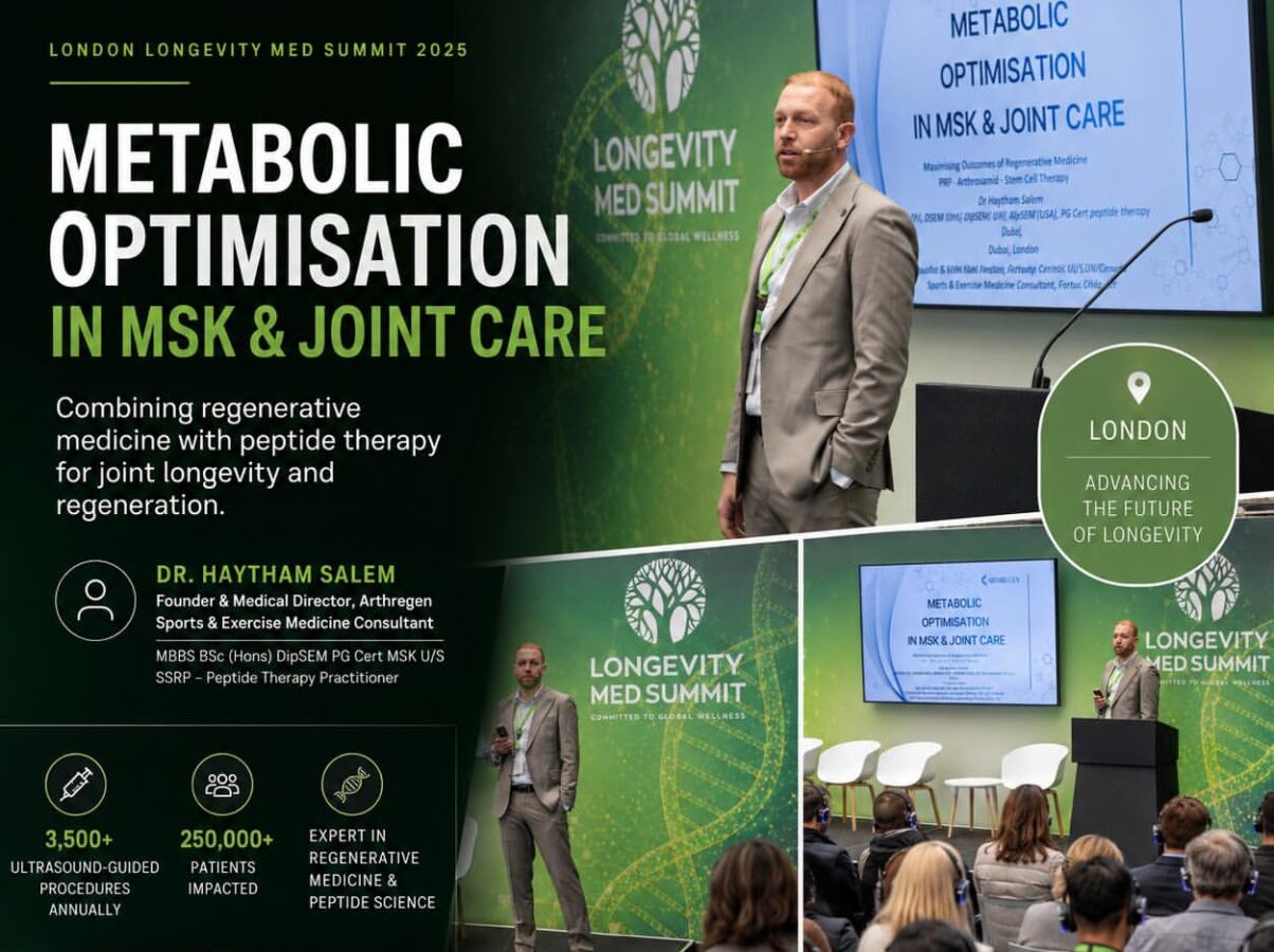 Beyond Pain Relief: Why the Future of Joint Care Lies in Metabolic Optimisation